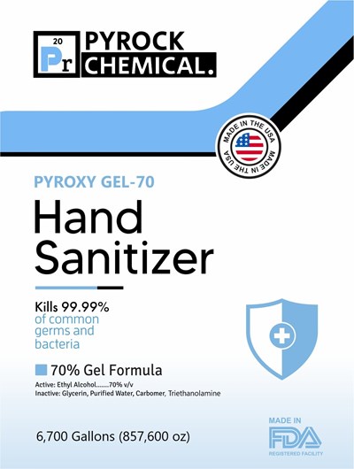 Front 25362259 mL Ndc: 78517-711-67 (Front   Pyroxy Gel 70b (6700 Tank)   25362259 mL   Ndc 78517 711 67)